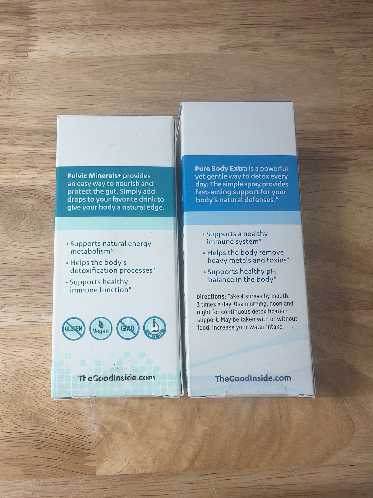 Touchstone fulvic pack
