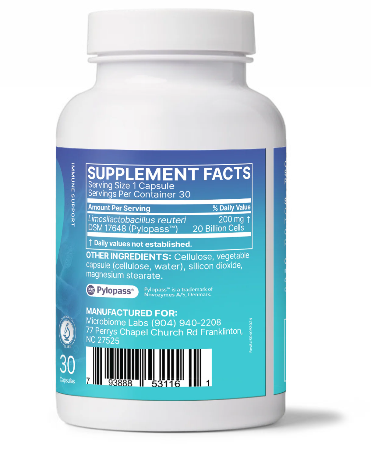 Microbiome Labs PyloGuard 30 Capsules