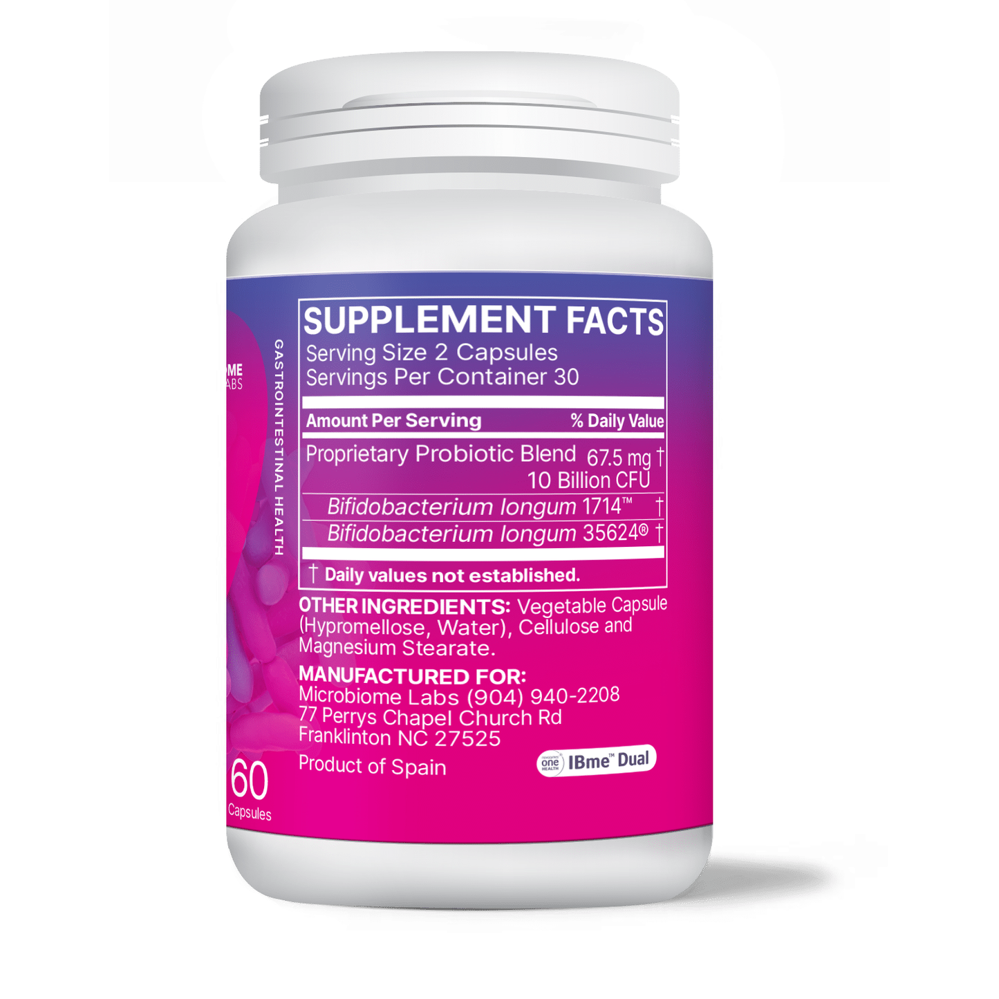 Gut‑Brain Reset (Psychobiotic / Probiotic Supplement) 60 caps