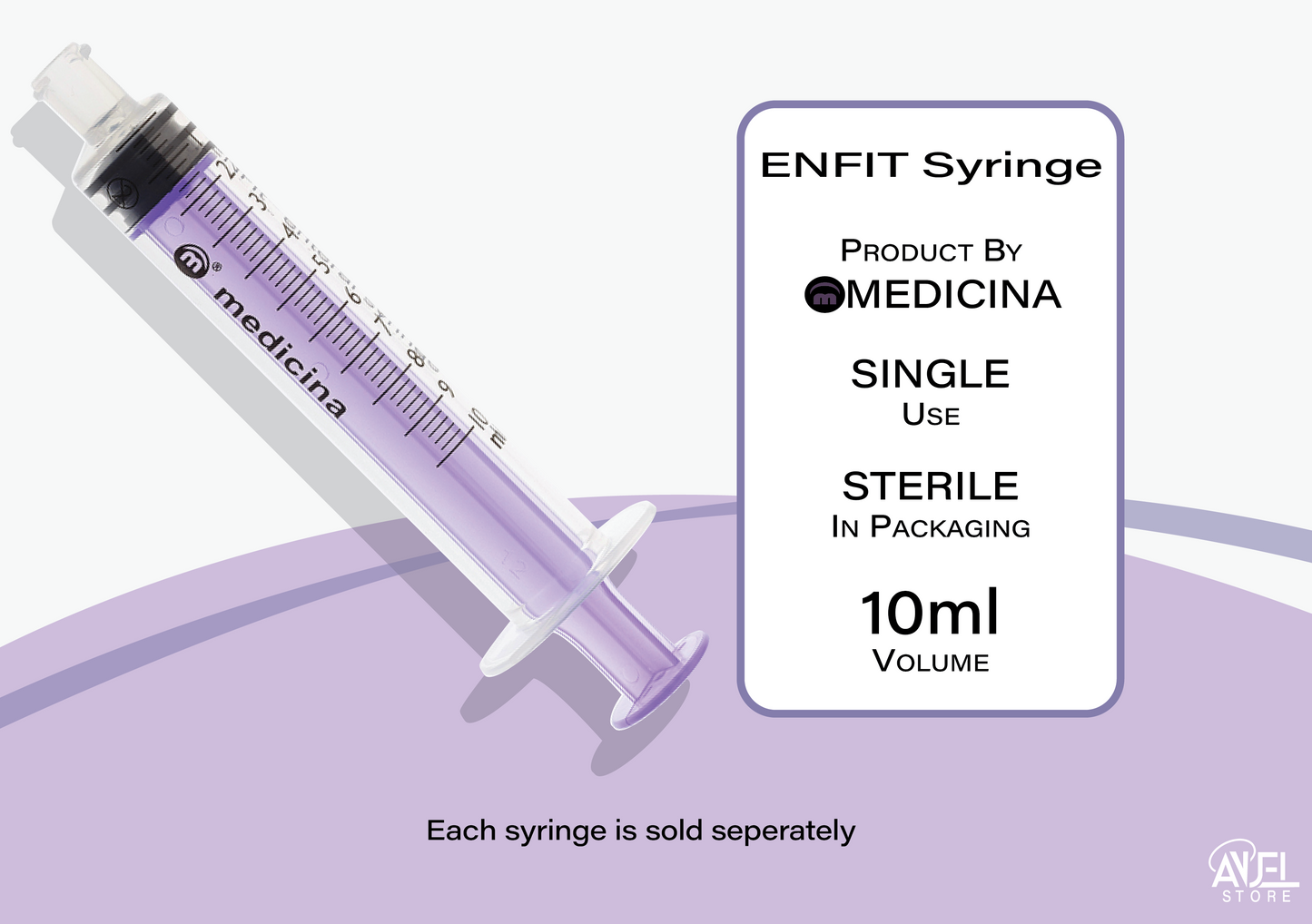 Medicina Single Use ENFit Syringe