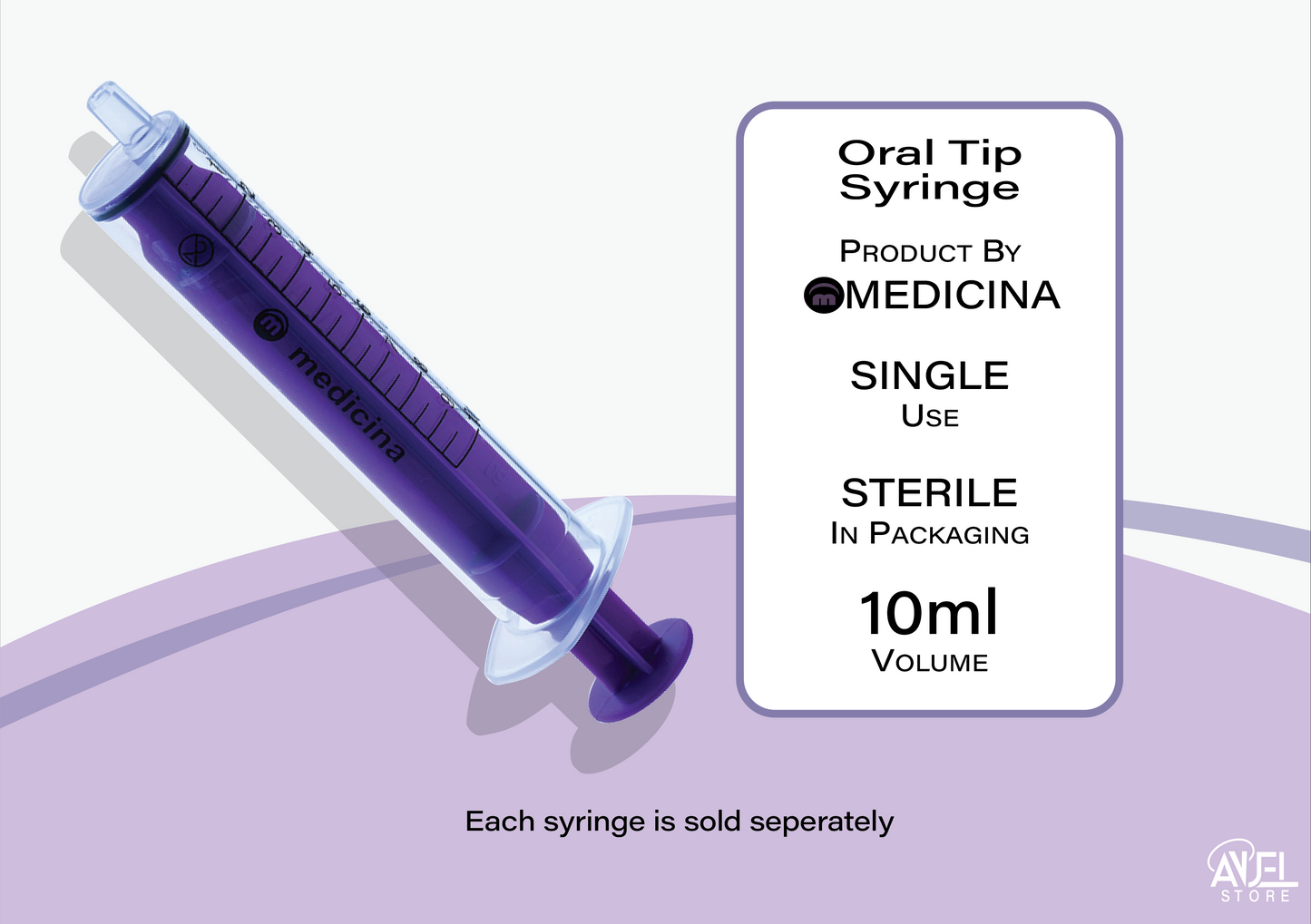 Medicina Oral tip *Single Use* syringes