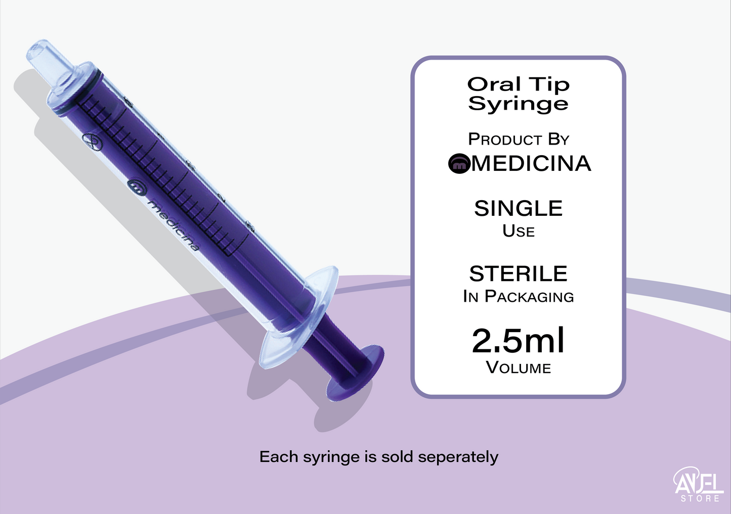 Medicina Oral tip *Single Use* syringes