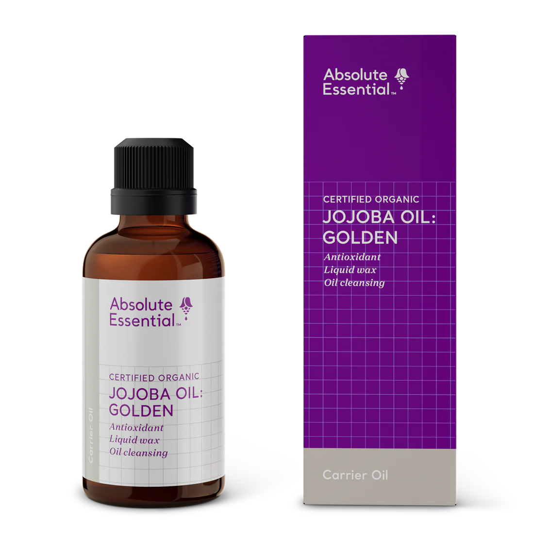 Absolute Essential Certified Organic Jojoba Oil: Golden Carrier Oil - Anjelstore