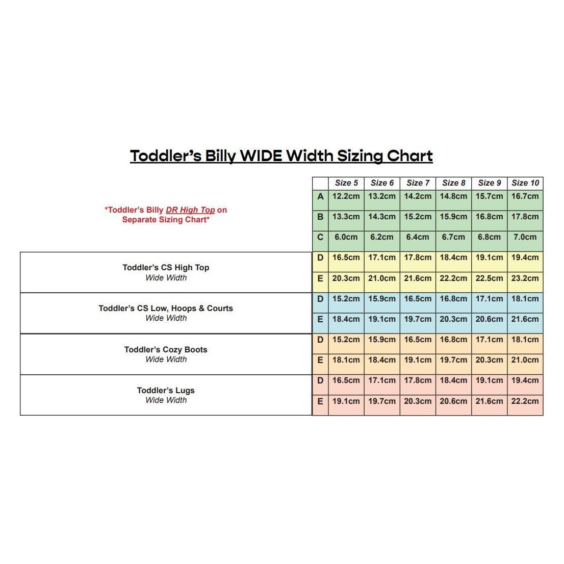 Billy Footwear Range Inclusive Toddlers, Kids, Womens & Mens Brace and Orthotic Friendly Footwear - Anjelstore