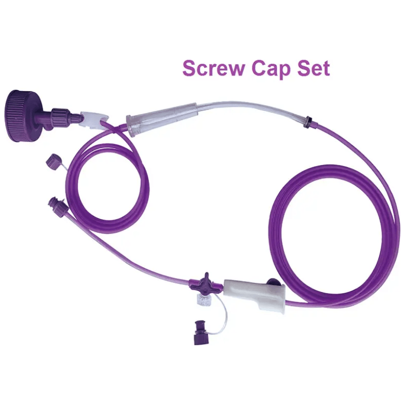 ENFit Enteral Feeding Tube Bottle / Spike Set. - Anjelstore