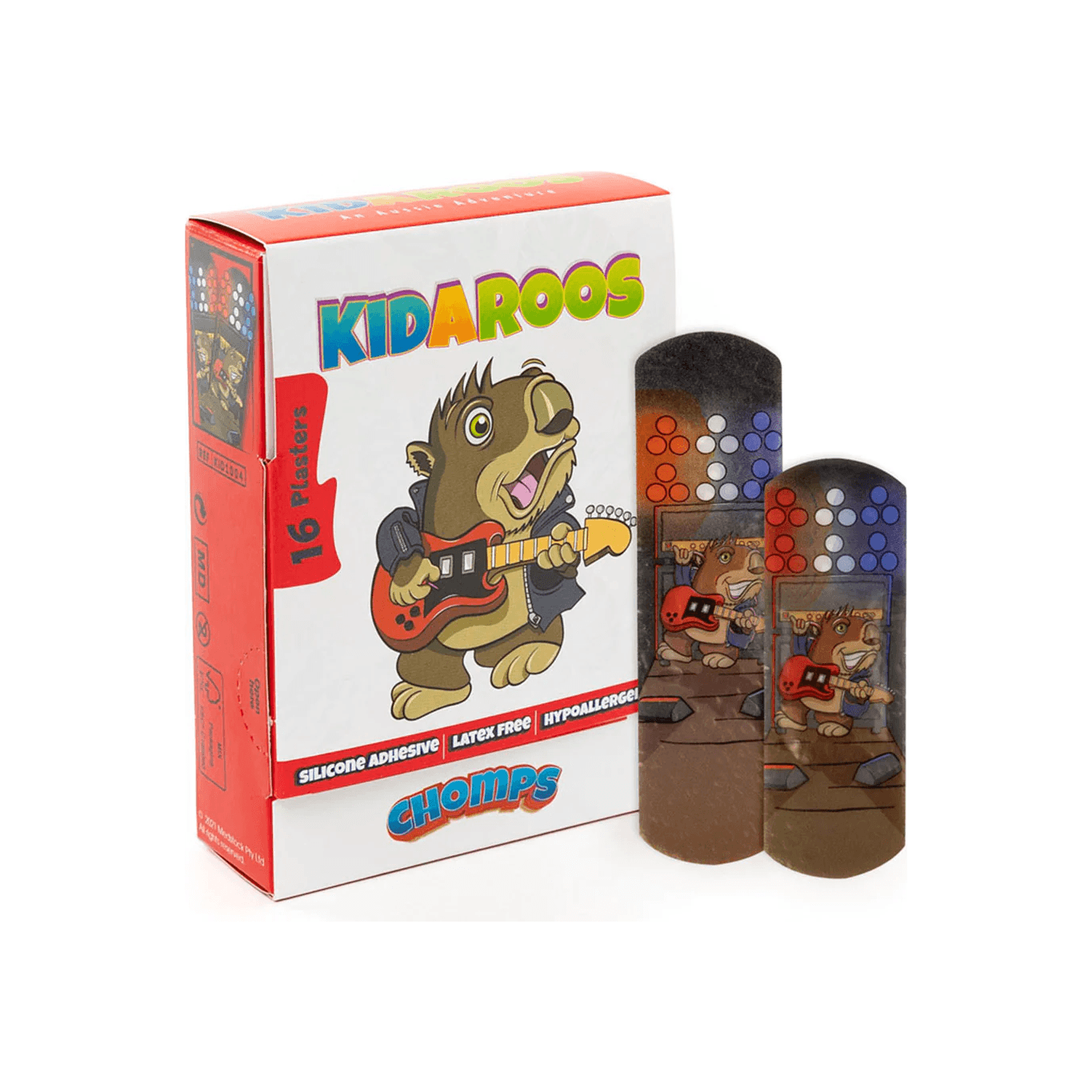 Medstock Kidaroos Silicone Plasters (pkt 16) - Anjelstore