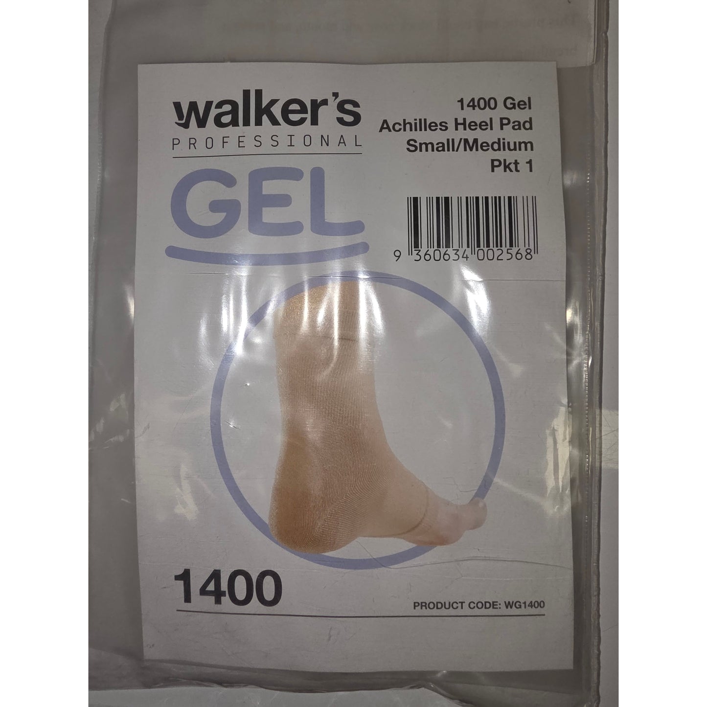 Gel Cushioned Fitted Achilles Heel Gel Protection Sleeve
