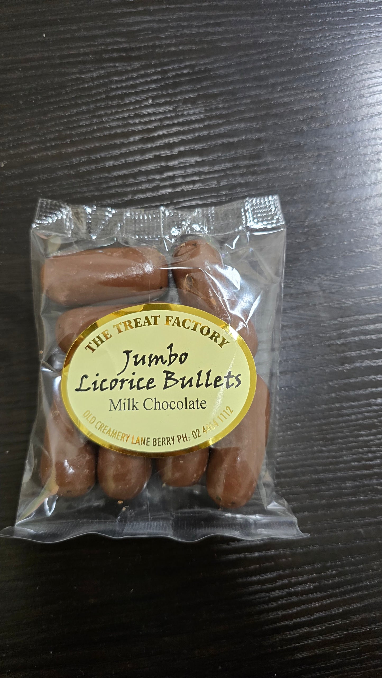 Jumbo Liquorice Bullets. Bring back the giant bullets. CDKL5 Fundraiser