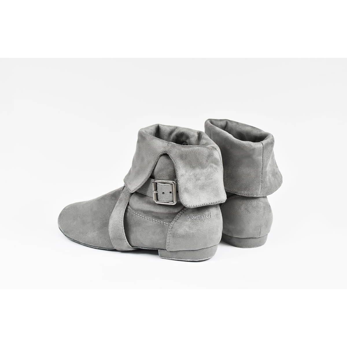 SwayD style (Urban Vibe) suede sole line dance boots.