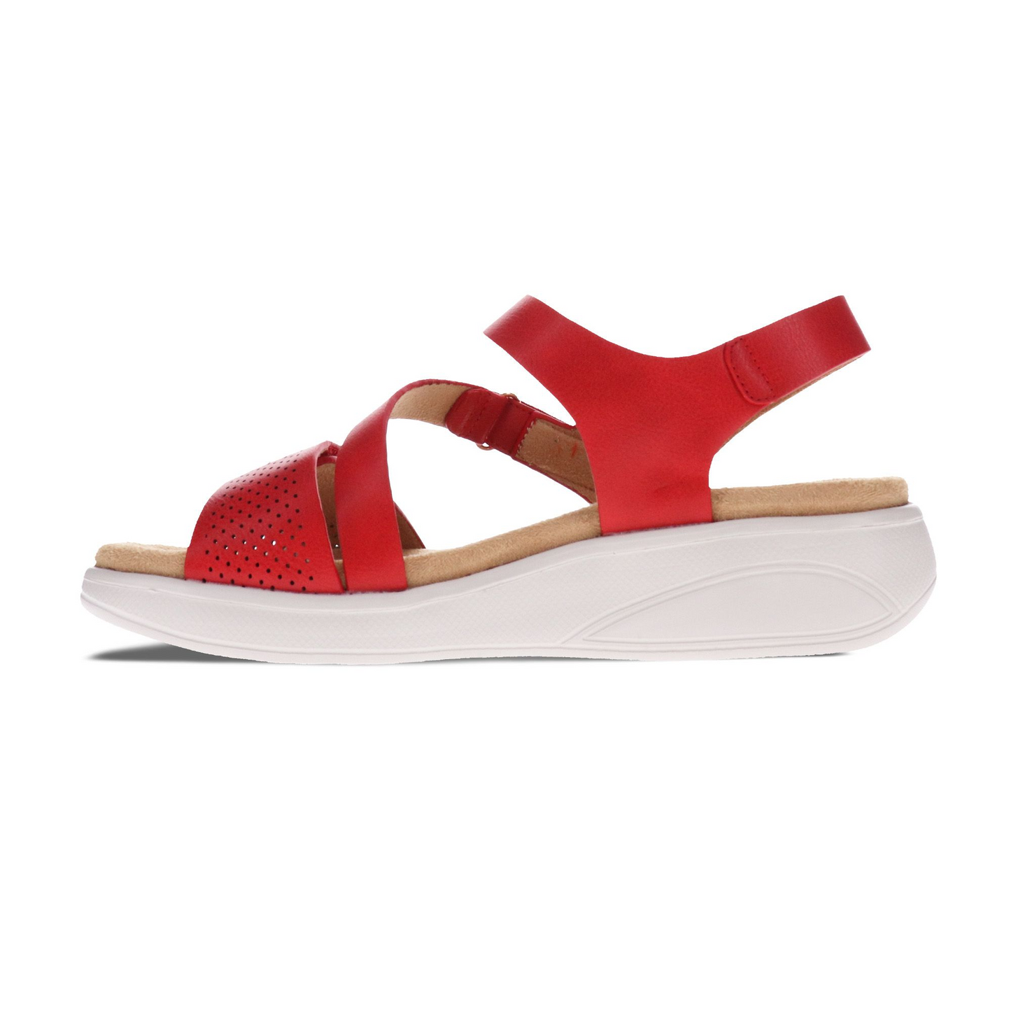 Scholl Sandra C width Arch Support Sandal. - Anjelstore