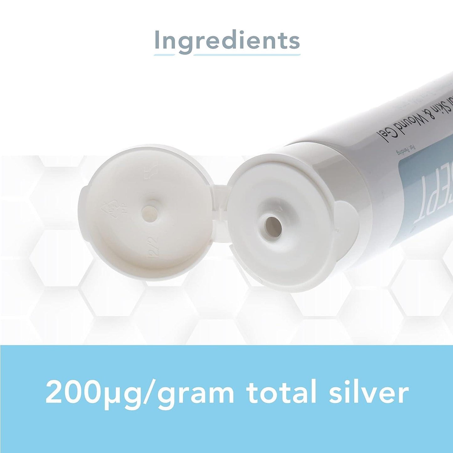 SilverSept Silver Antimicrobial Skin and Wound Gel 86g - Anjelstore