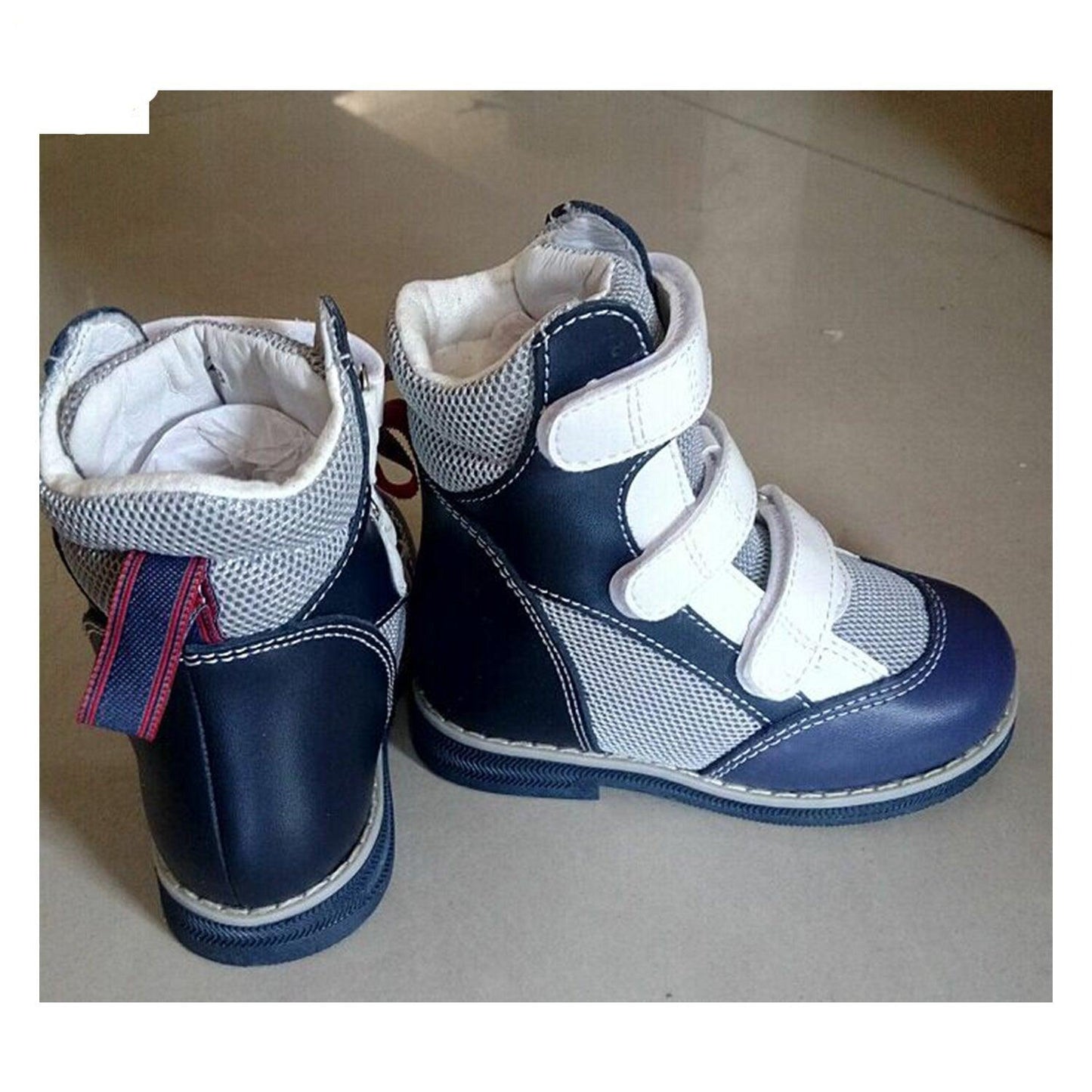 AFO Paediatric Velcro Orthopaedic Shoes - Anjelstore