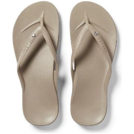 Archies Crystal Contoured Arch Support Flip-Flops - Anjelstore