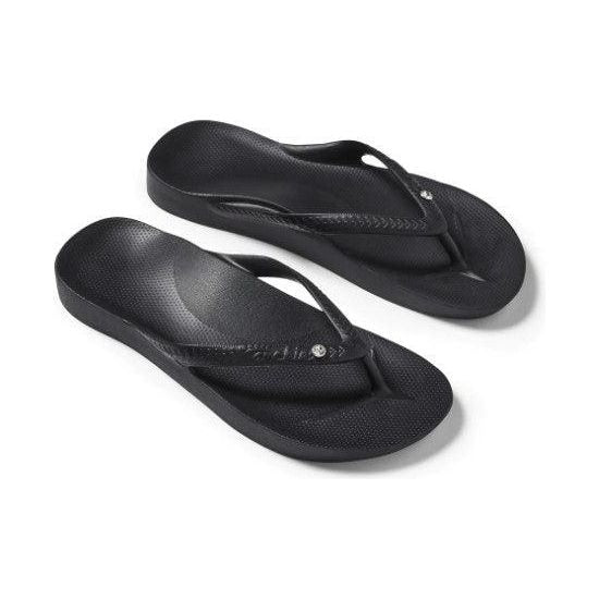 Archies Crystal Contoured Arch Support Flip-Flops - Anjelstore