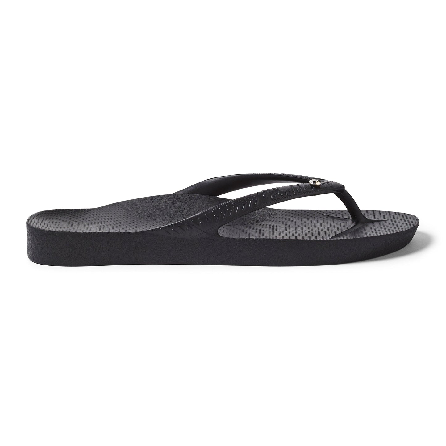 Archies Crystal Contoured Arch Support Flip-Flops - Anjelstore