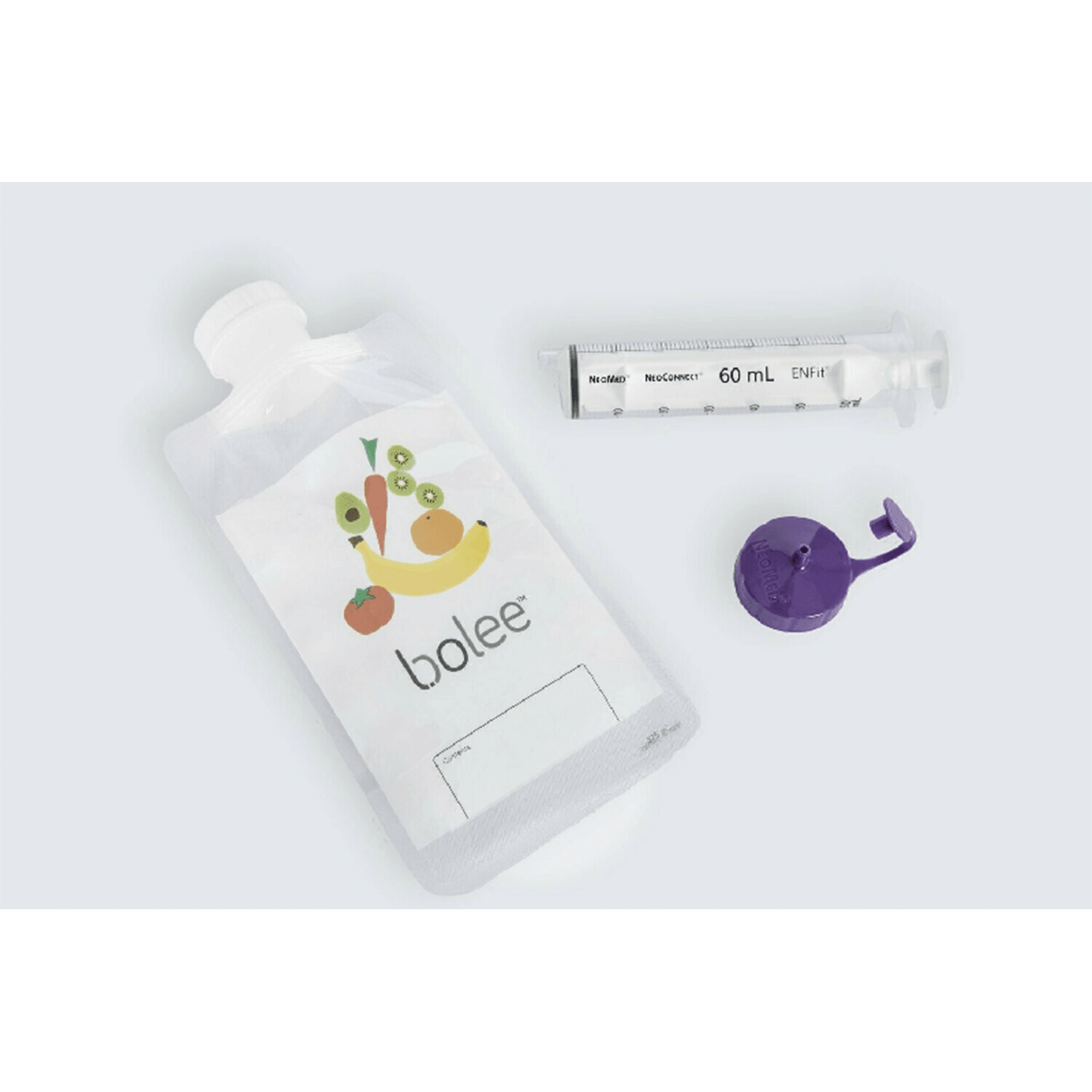 Bolink bFed System Enteral Feed Syringe Kit (extra bolee bags available seperately) - Anjelstore