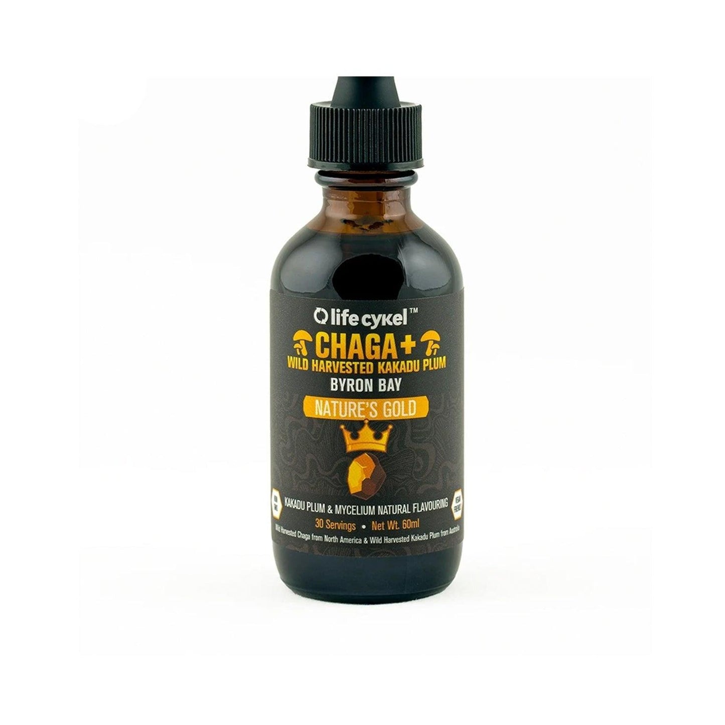Chaga Mushroom Liquid Extract Life Cykel - Anjelstore