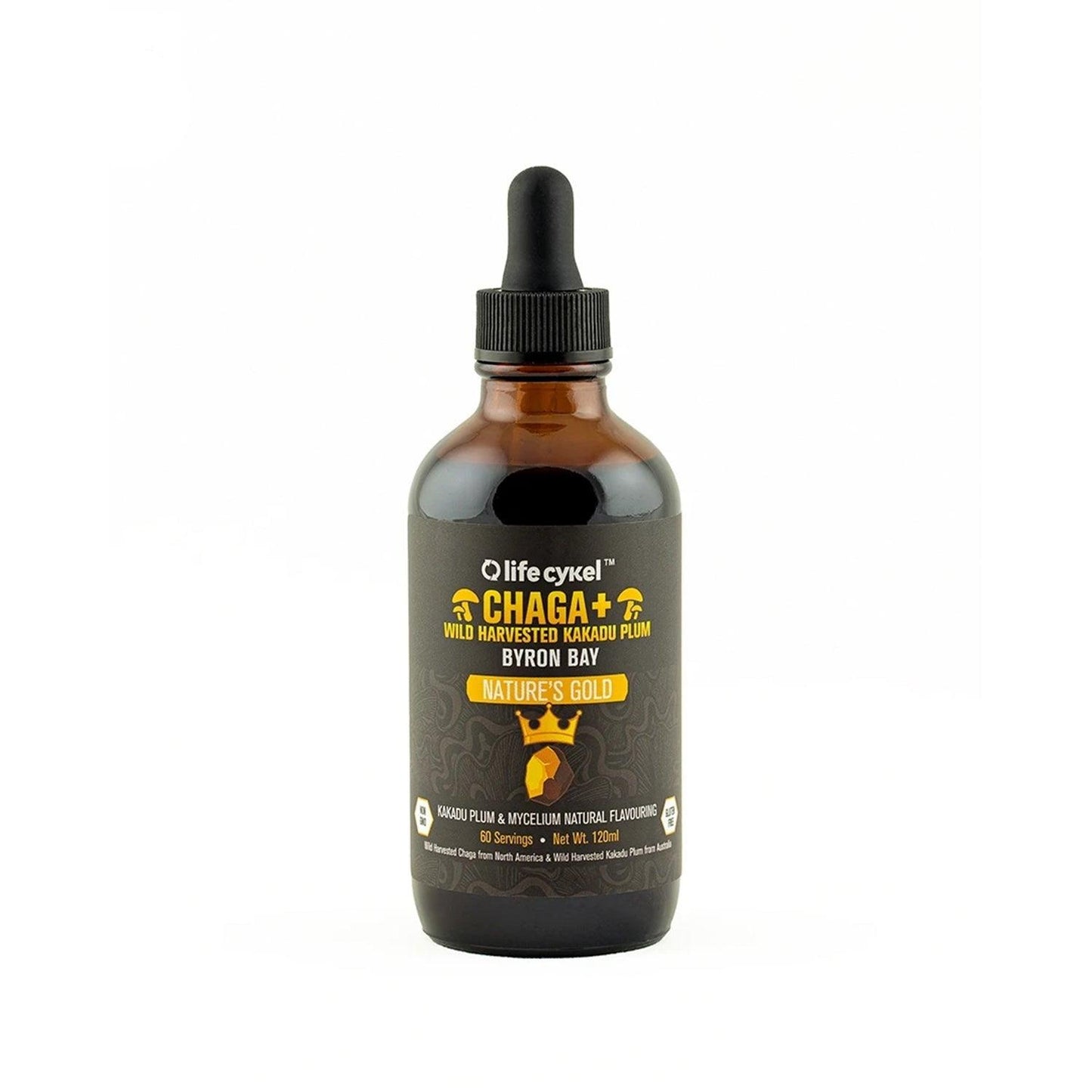Chaga Mushroom Liquid Extract Life Cykel - Anjelstore