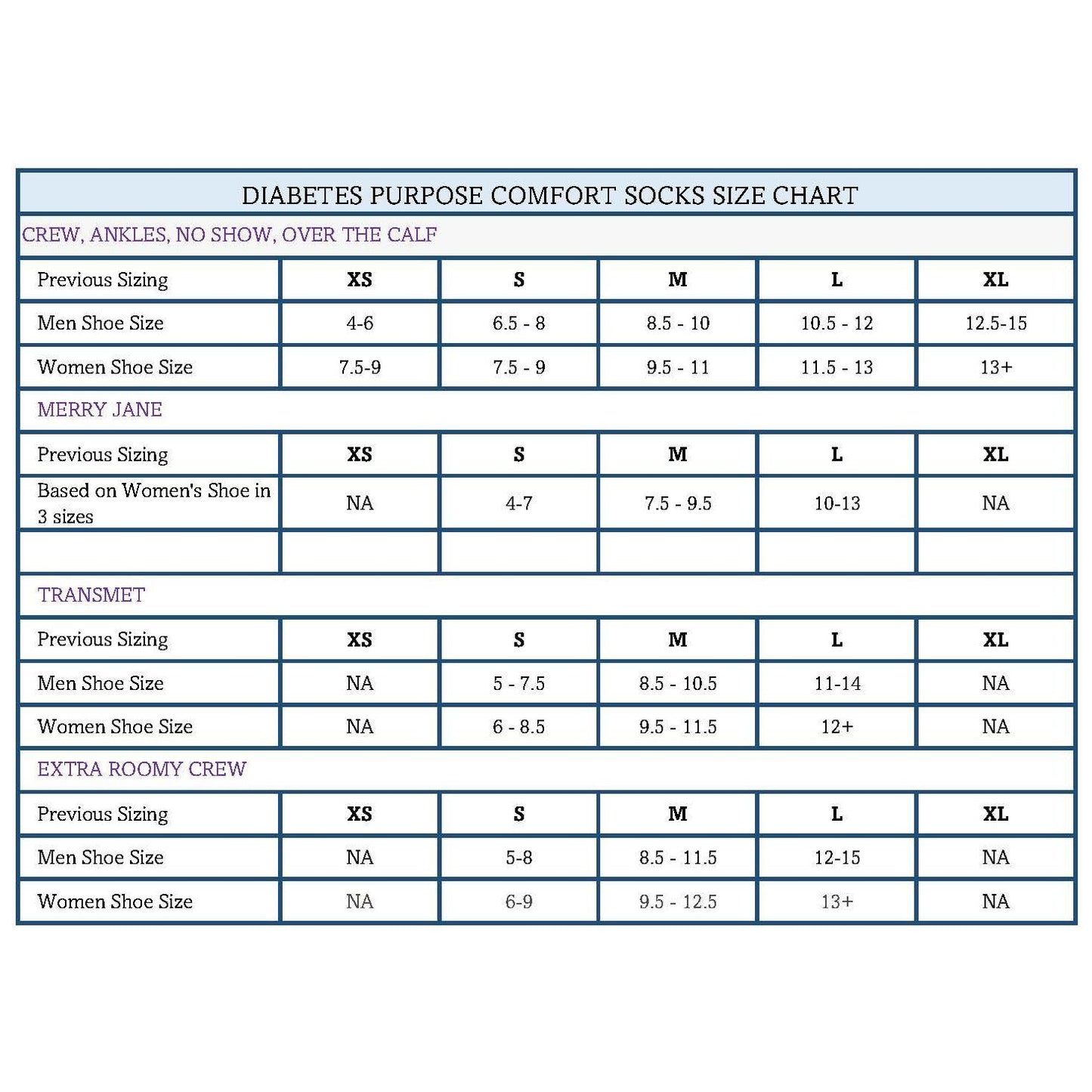 Dr. Comfort Bamboo Fibre Medical Socks Knee Length - Anjelstore