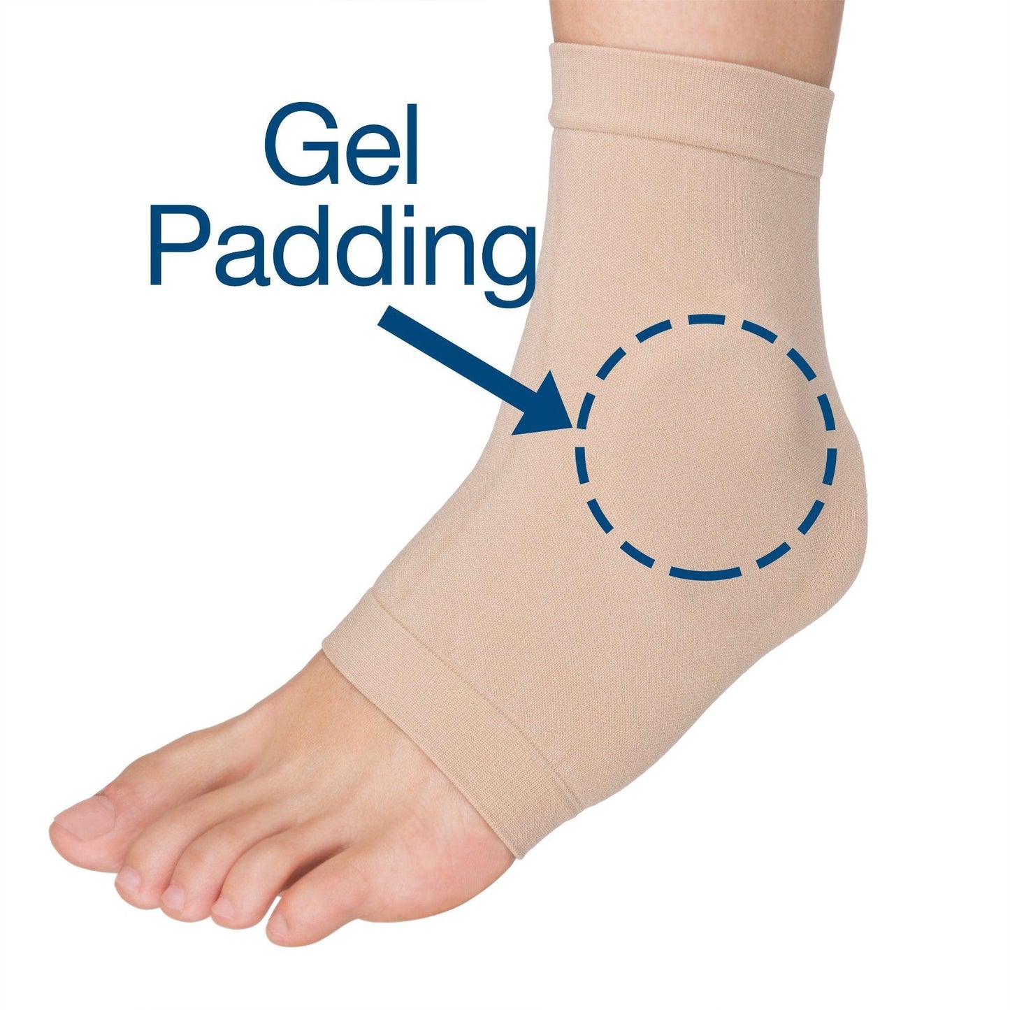 Gelsmart M-Gel Ankle Protection Sleeve one size - Anjelstore