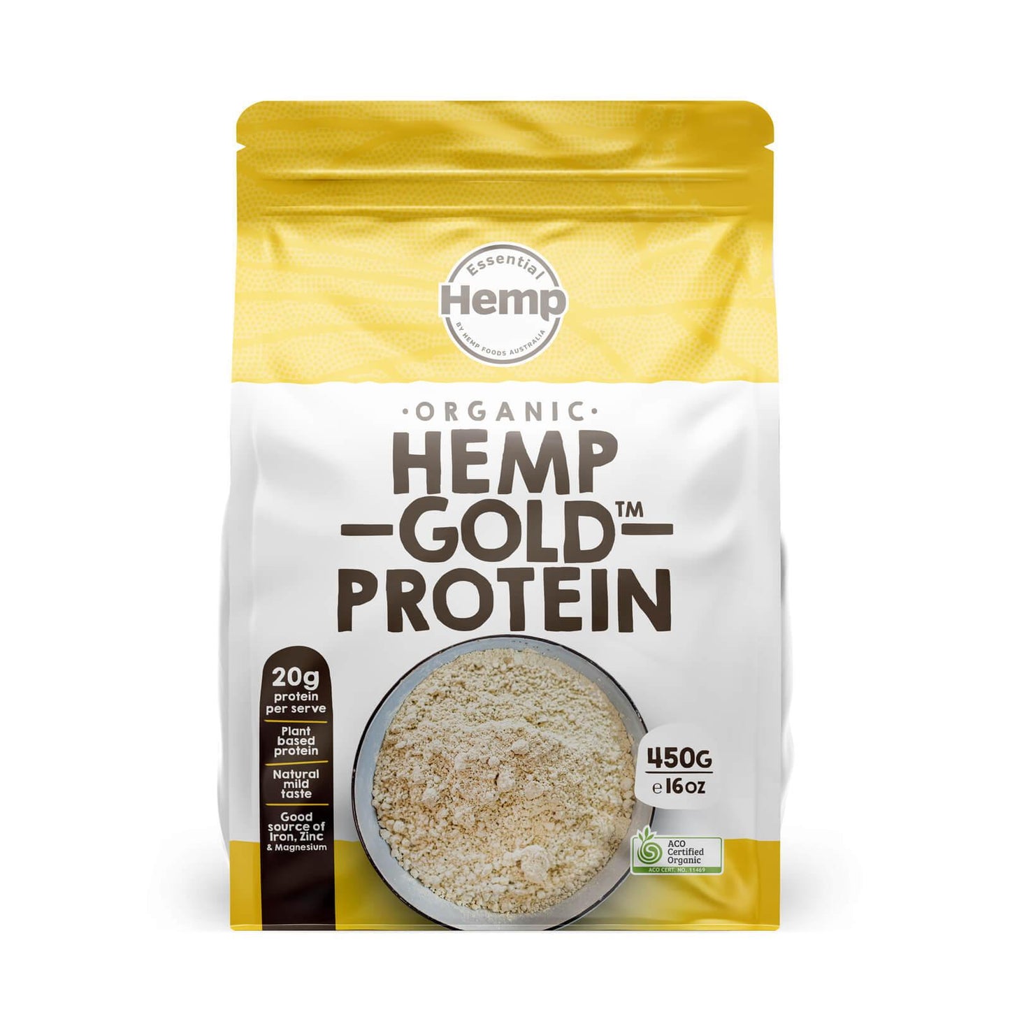 Hemp Foods Australia Organic Hemp Gold™ Protein - Anjelstore