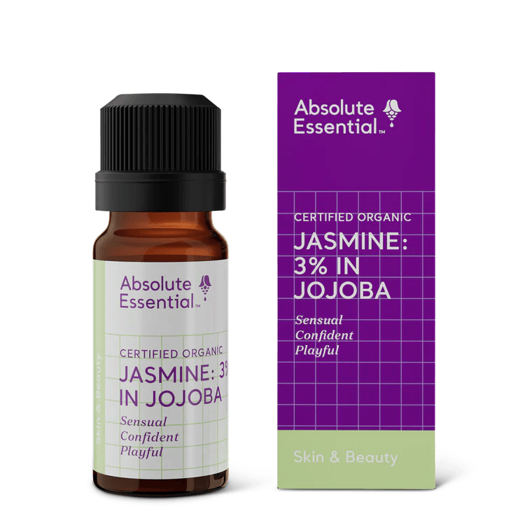 Jasmine: 3% in JOJOBA 10ml. Antioxidant, Nourishing, Oil Cleansing - Anjelstore