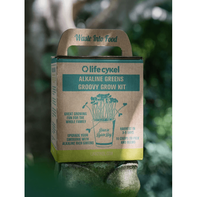 Life Cykel Alkaline Greens Groovy Grow Kit - Anjelstore