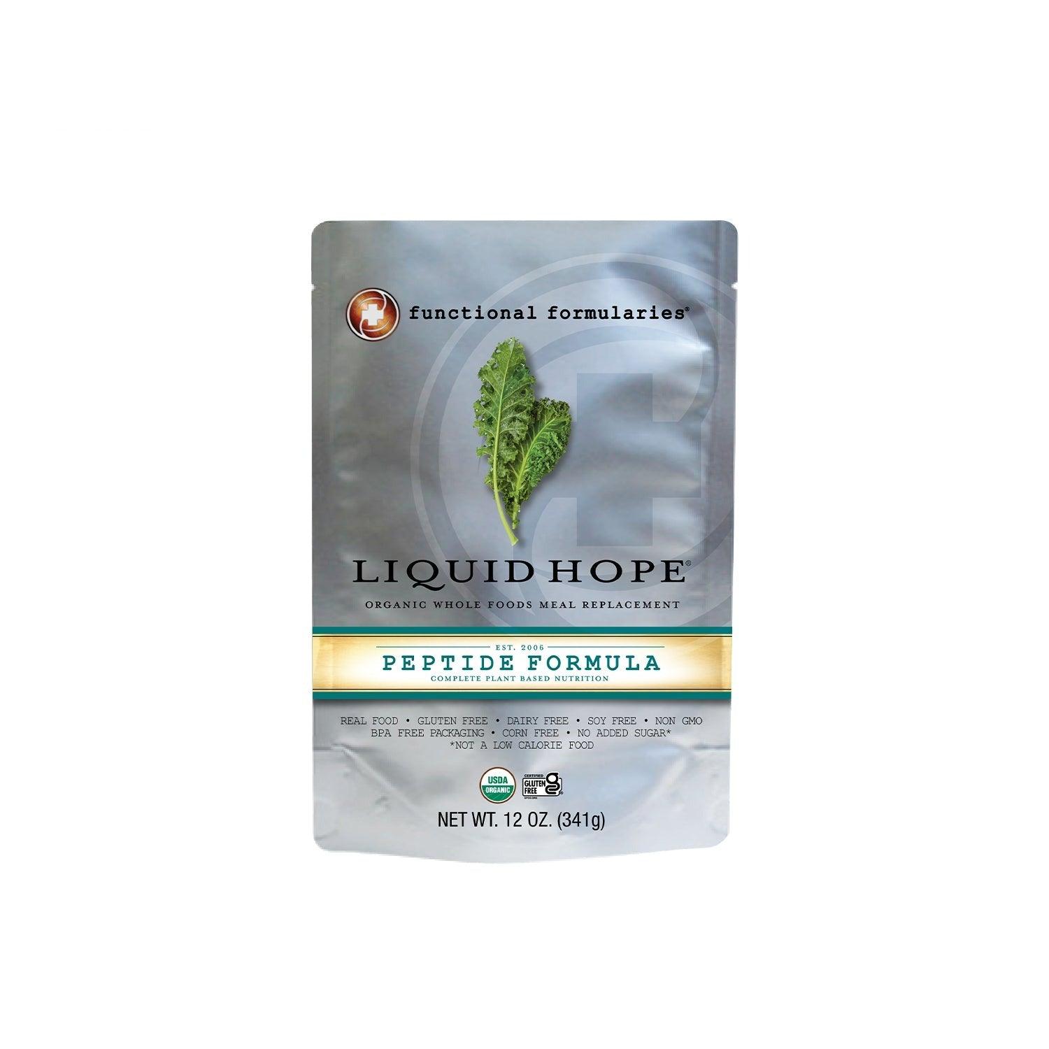 Liquid Hope Peptide Adult Organic Enteral Nutrition 341g - Anjelstore 
