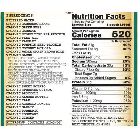 Liquid Hope Peptide HP Enteral Nutrition 341g Sachet - Anjelstore