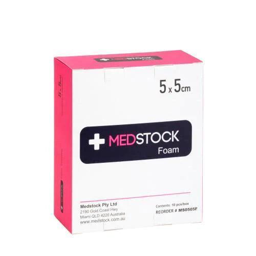 MEDSTOCK Foam Non-Adhesive Dressing 5cm x 5cm Piece - Anjelstore