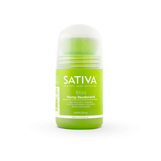 Sativa BLISS Organic Hemp Deodorant - Anjelstore 