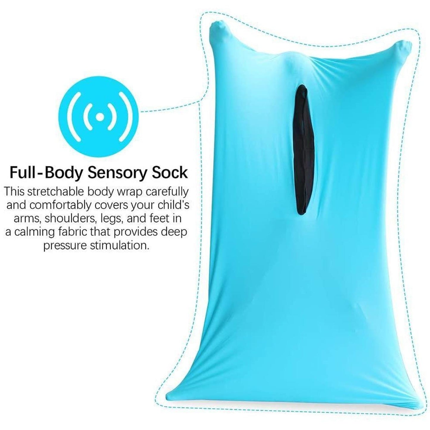 Sensory Body Sock (Small, 40"L x 27"W) - Anjelstore