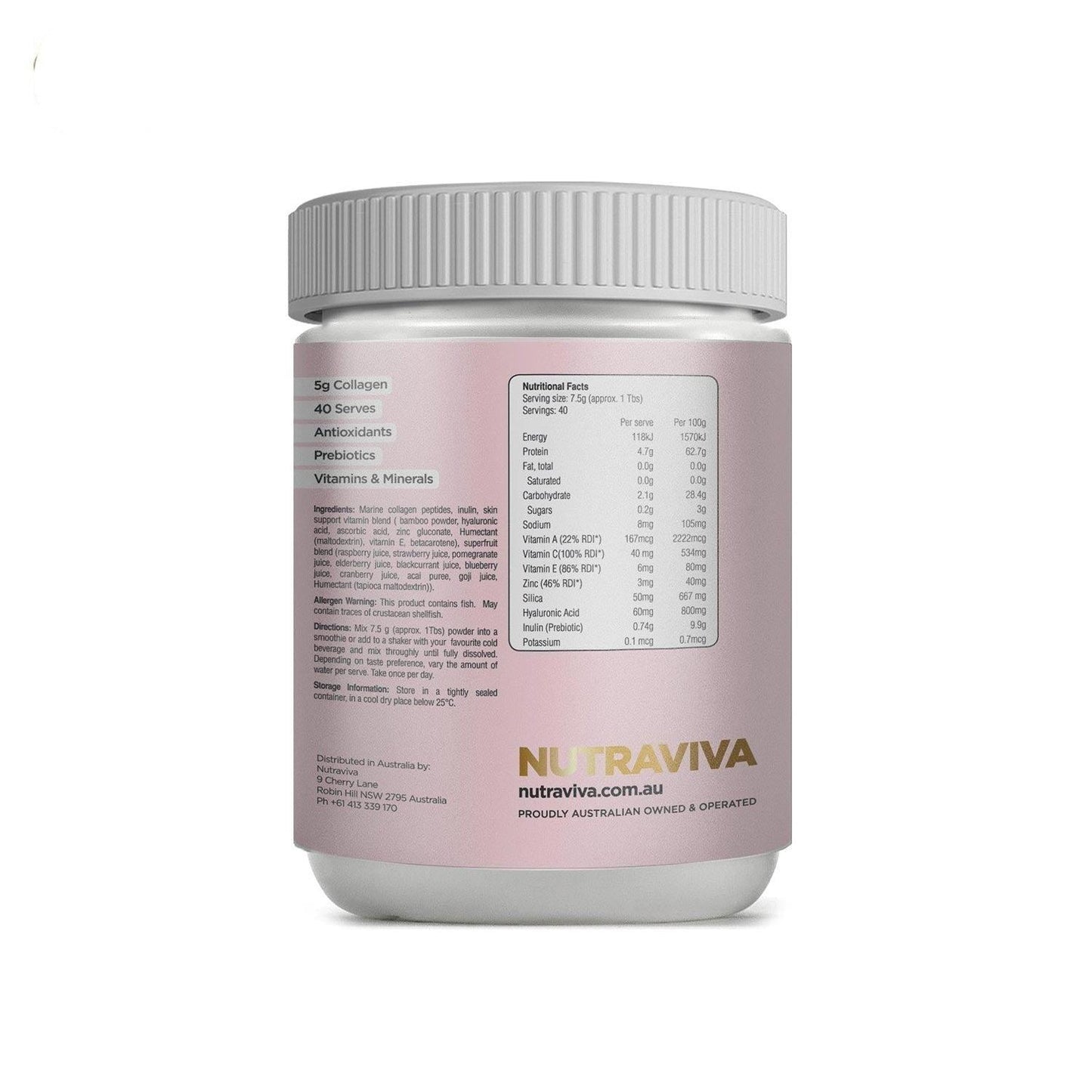 Simply Beautiful Marine Collagen 300g (Refreshing Summer Berry Flavours) - Anjelstore