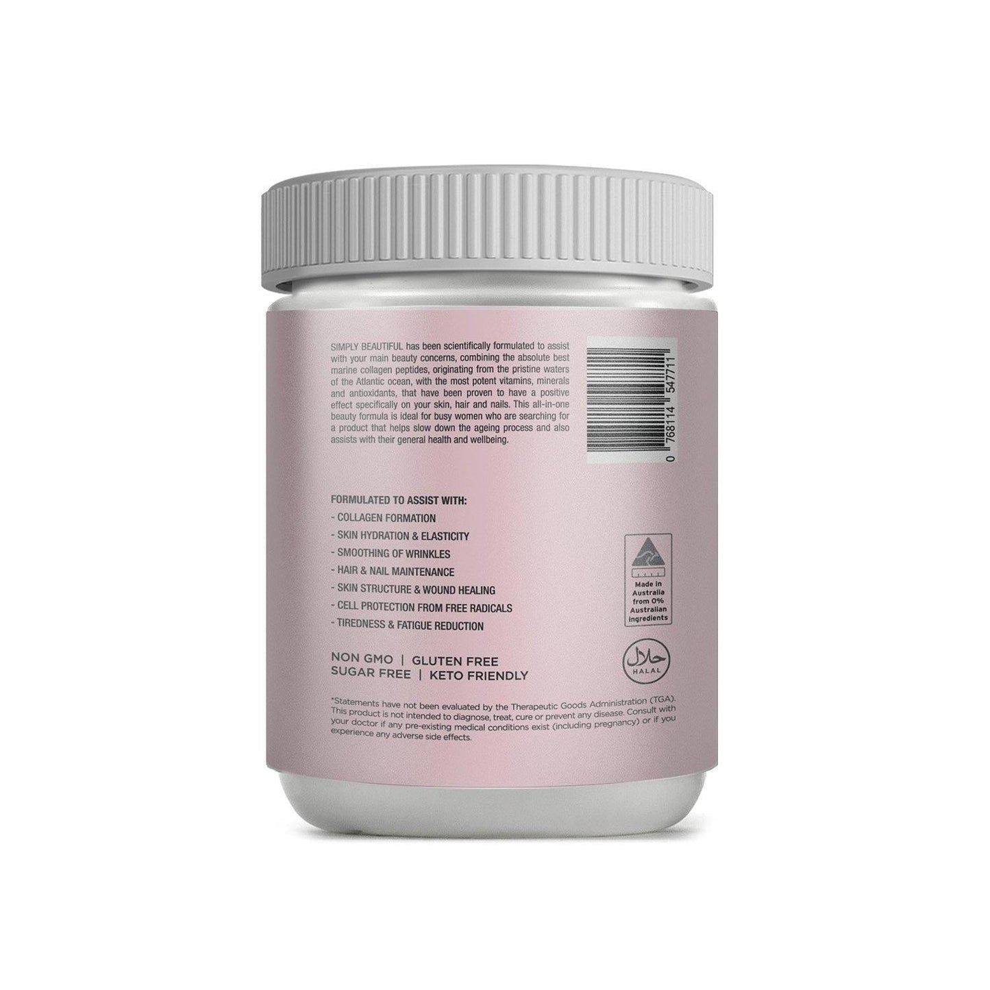Simply Beautiful Marine Collagen 300g (Refreshing Summer Berry Flavours) - Anjelstore