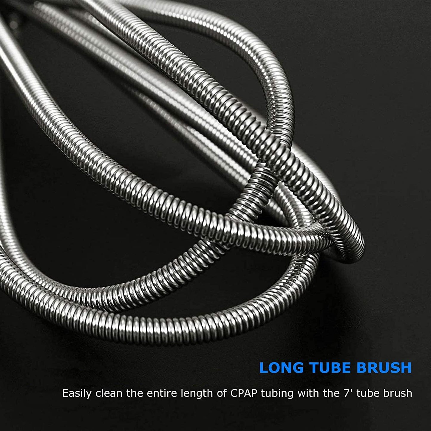 Tube Brush Diameter 15mm 19mm -CPAP / Enfit Syringe Cleaning Brush - Anjelstore
