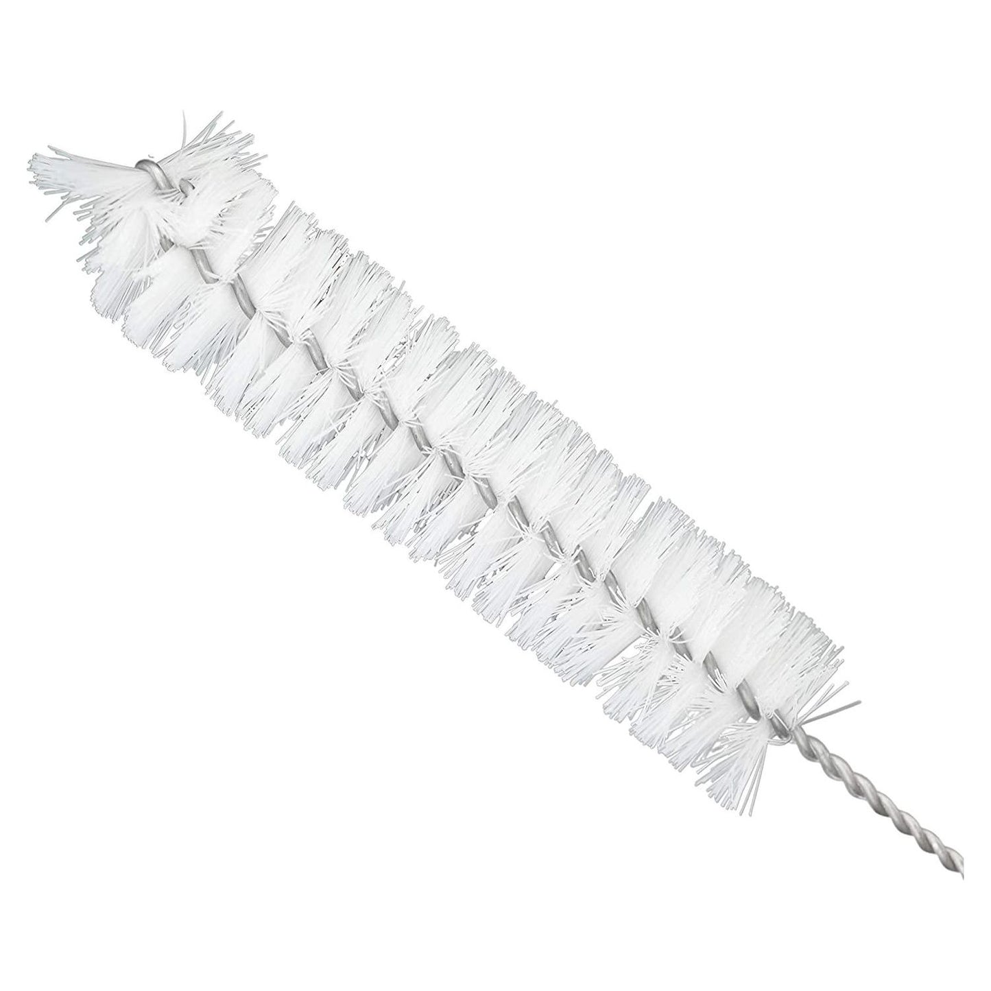 Tube Feeding Set Cleaning Brush with Fan-Shaped Ends, 9" - Twisted Stainless Steel Wire Handle - Anjelstore
