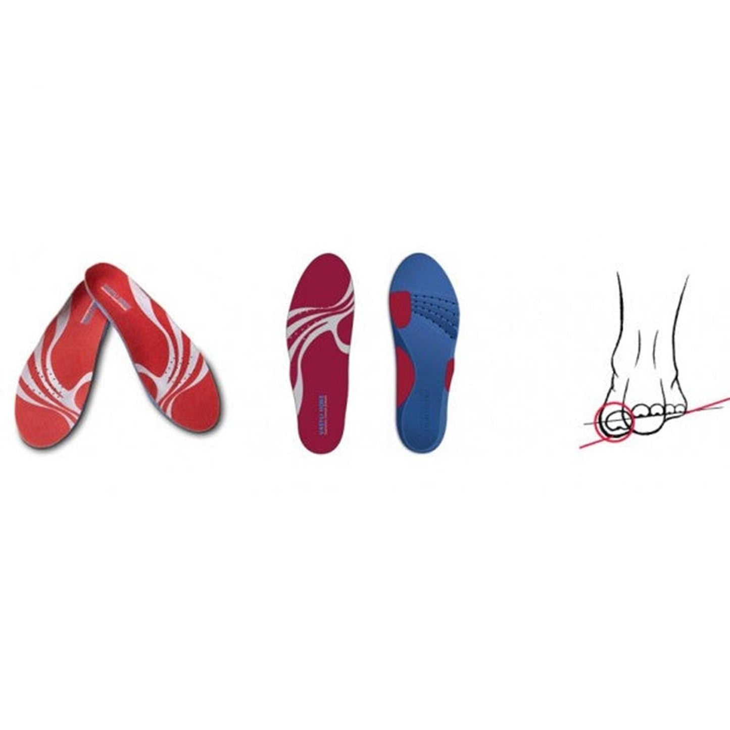 Vasyli Hoke High Arch Supportive Prefabricated Orthotic - Anjelstore