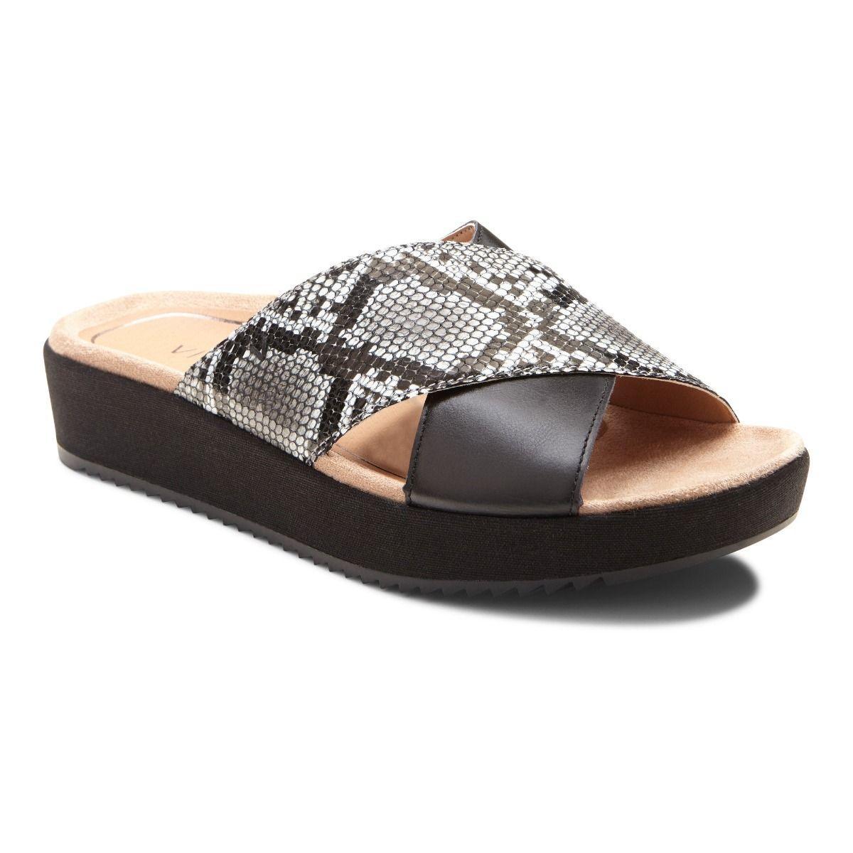 Vionic Hayden Platform Slides (Wider Fitting) - Anjelstore