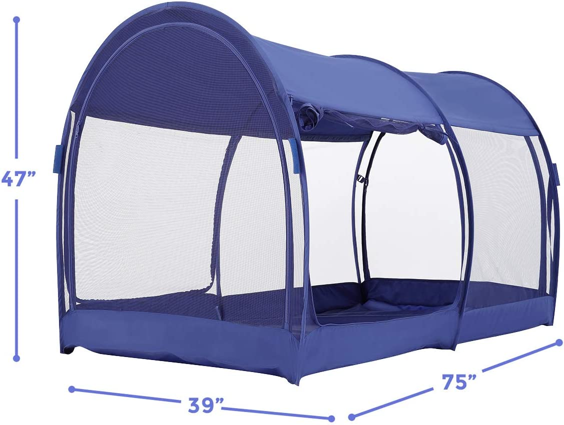 Indoor Privacy Warm Breathable Pop Up Sensory Canopy for Kids and Adults (dysregulation control)