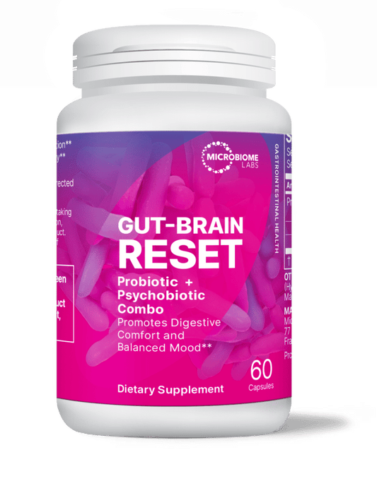 Gut‑Brain Reset (Psychobiotic / Probiotic Supplement) 60 caps