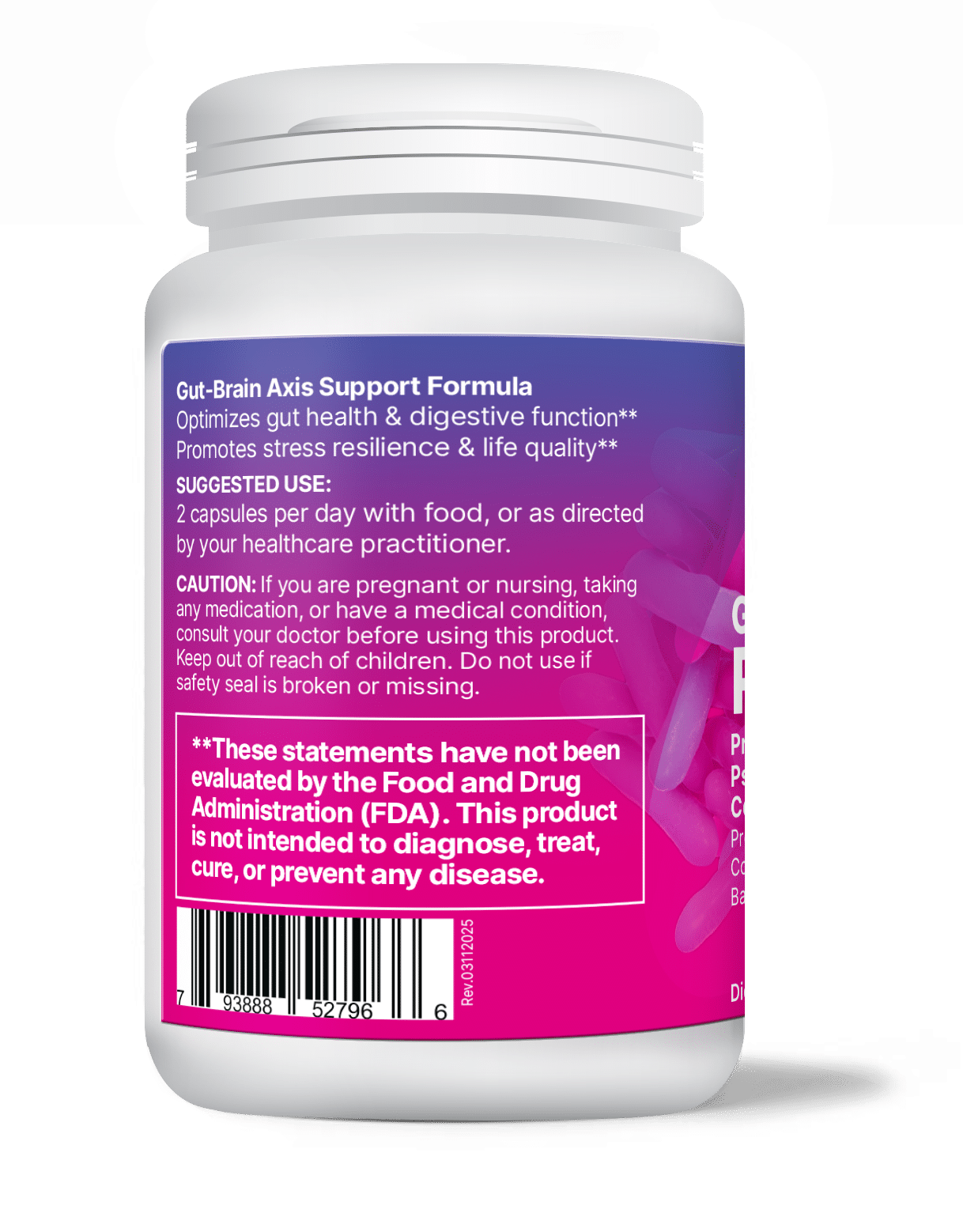 Gut‑Brain Reset (Psychobiotic / Probiotic Supplement) 60 caps