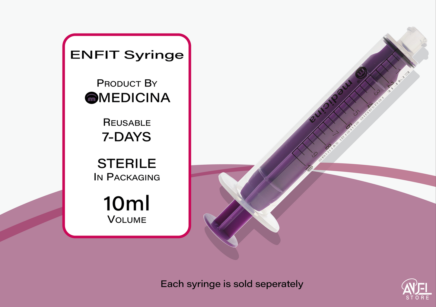 Medicina Reusable Enteral Enfit Syringes