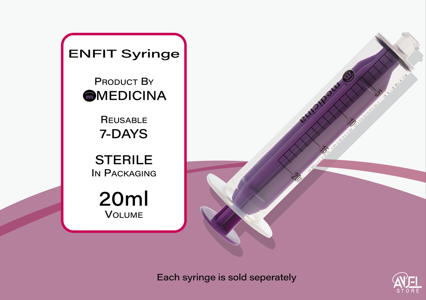 Medicina Reusable Enteral Enfit Syringes