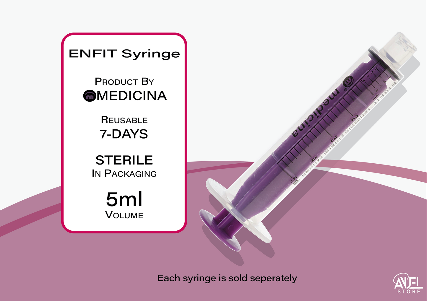 Medicina Reusable Enteral Enfit Syringes
