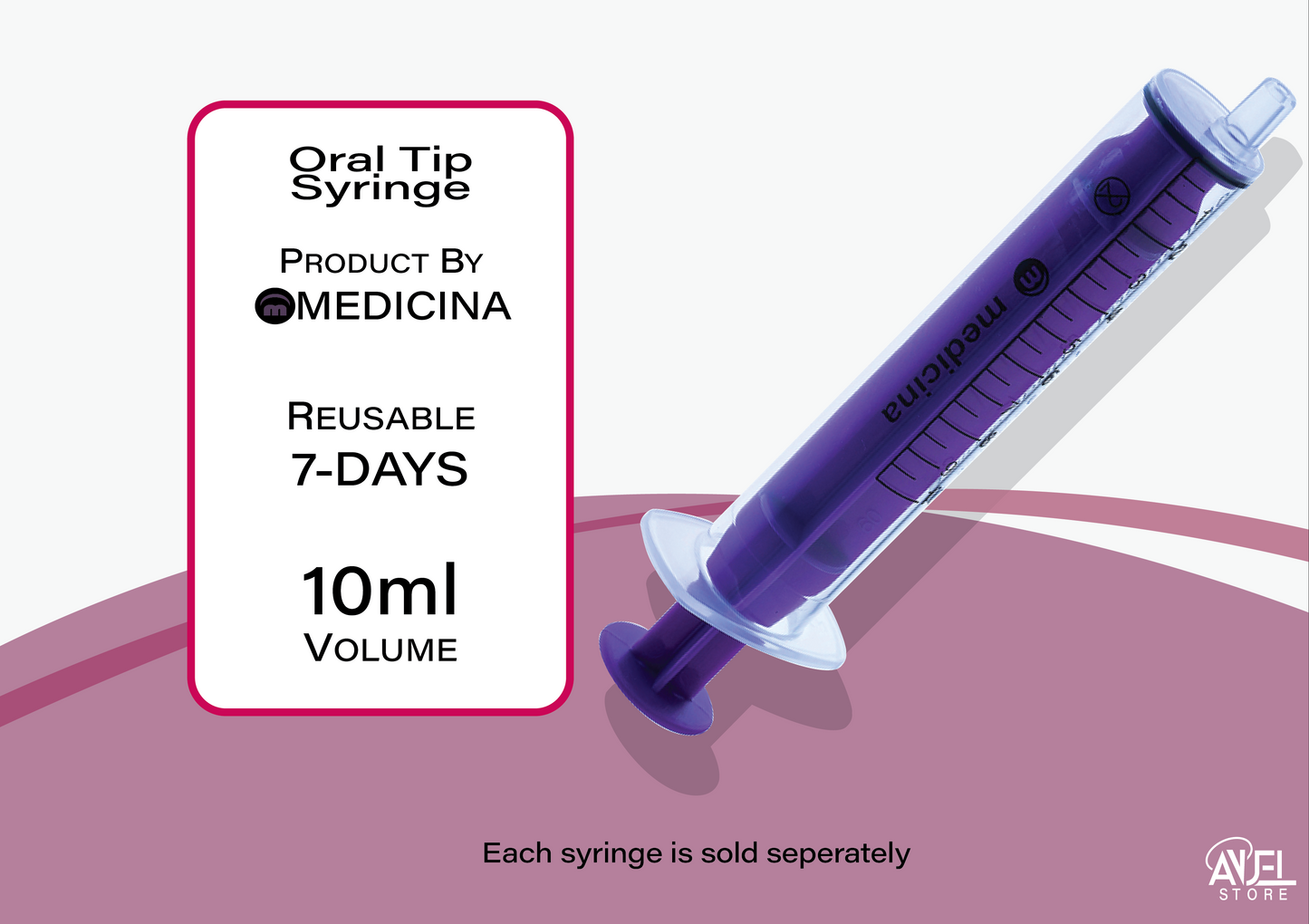 Medicina Oral tip *Re-Useable* syringes