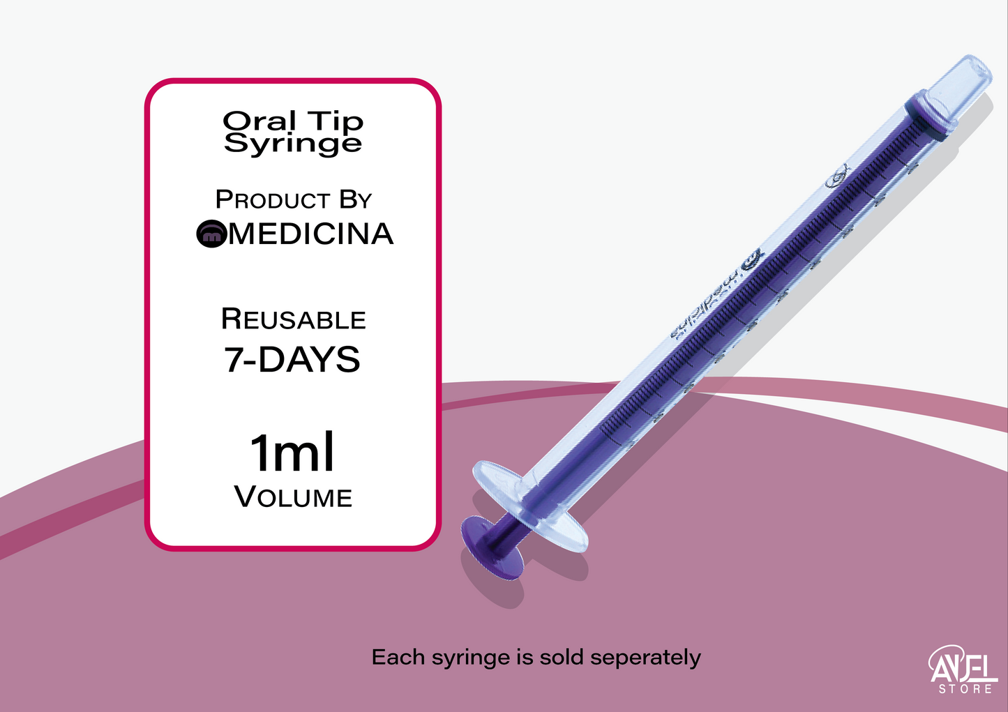 Medicina Oral tip *Re-Useable* syringes