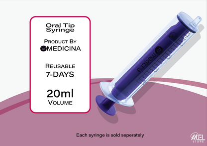 Medicina Oral tip *Re-Useable* syringes