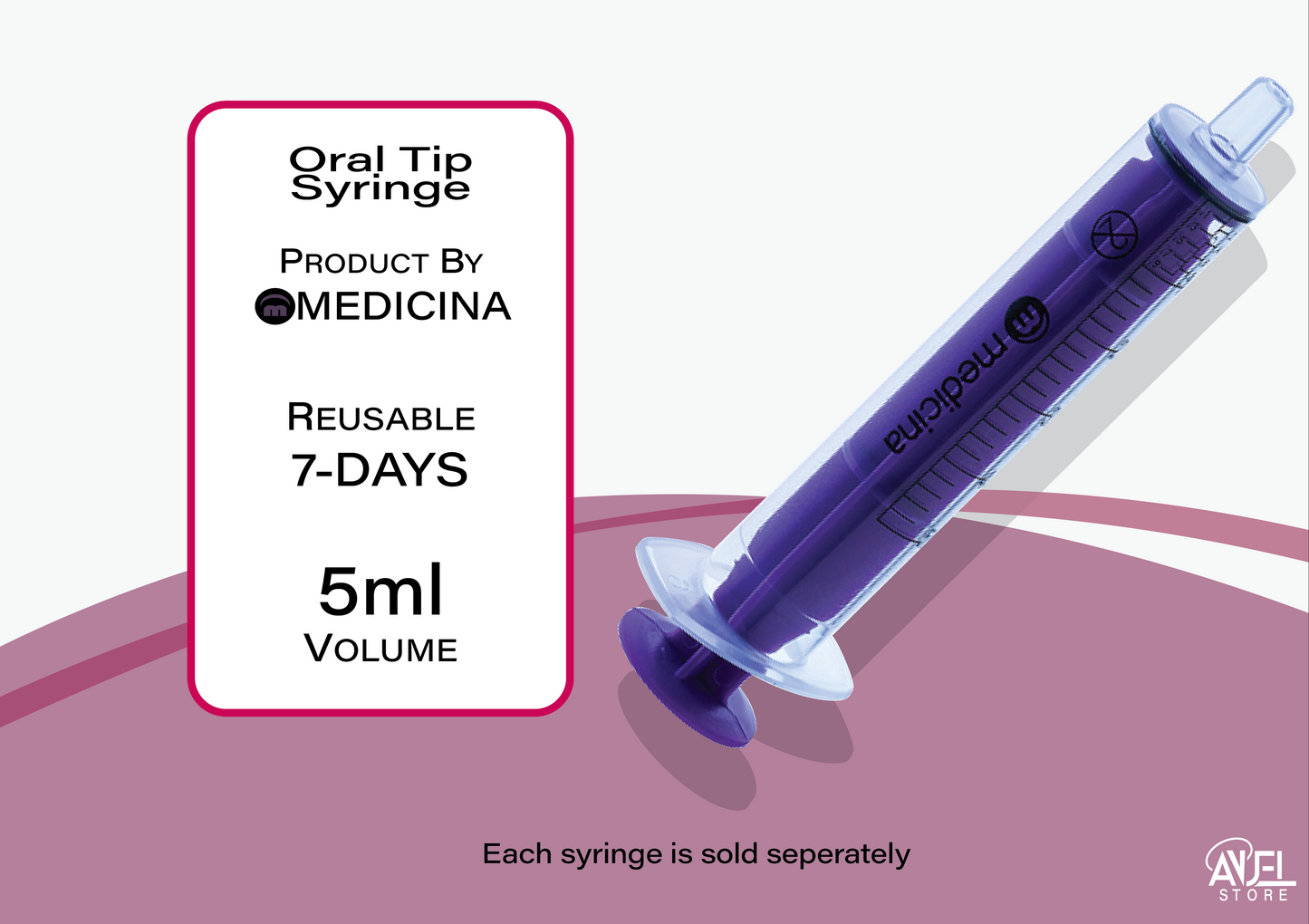 Medicina Oral tip *Re-Useable* syringes
