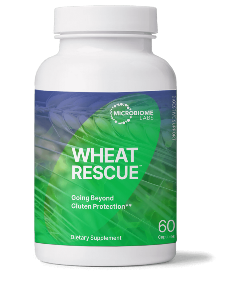 WheatRescue™ – Digestive Enzymes + Probiotics for Gluten Digestion Support