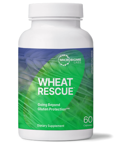 WheatRescue™ – Digestive Enzymes + Probiotics for Gluten Digestion Support